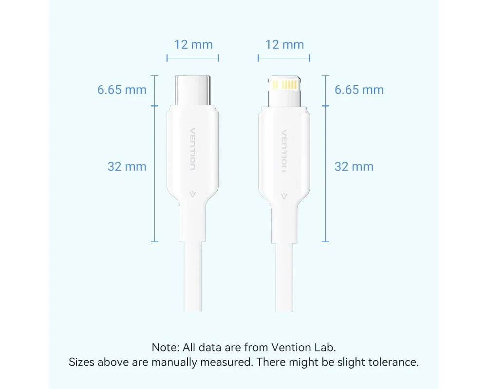 Кабел Vention кабел Cable USB 2.0 Type-C to Li... 11