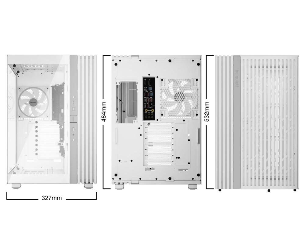 Кутия be quiet! EATX - LIGHT BASE 900 FX White 2
