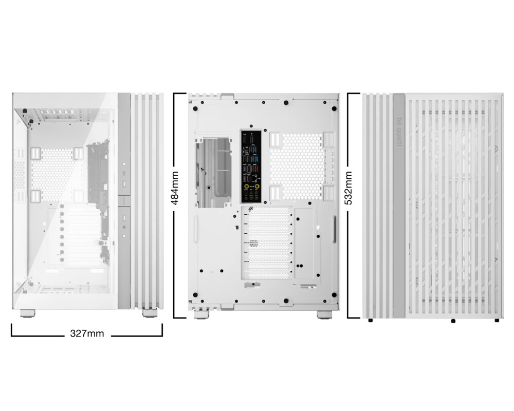 Кутия be quiet! EATX - LIGHT BASE 900 DX White 2