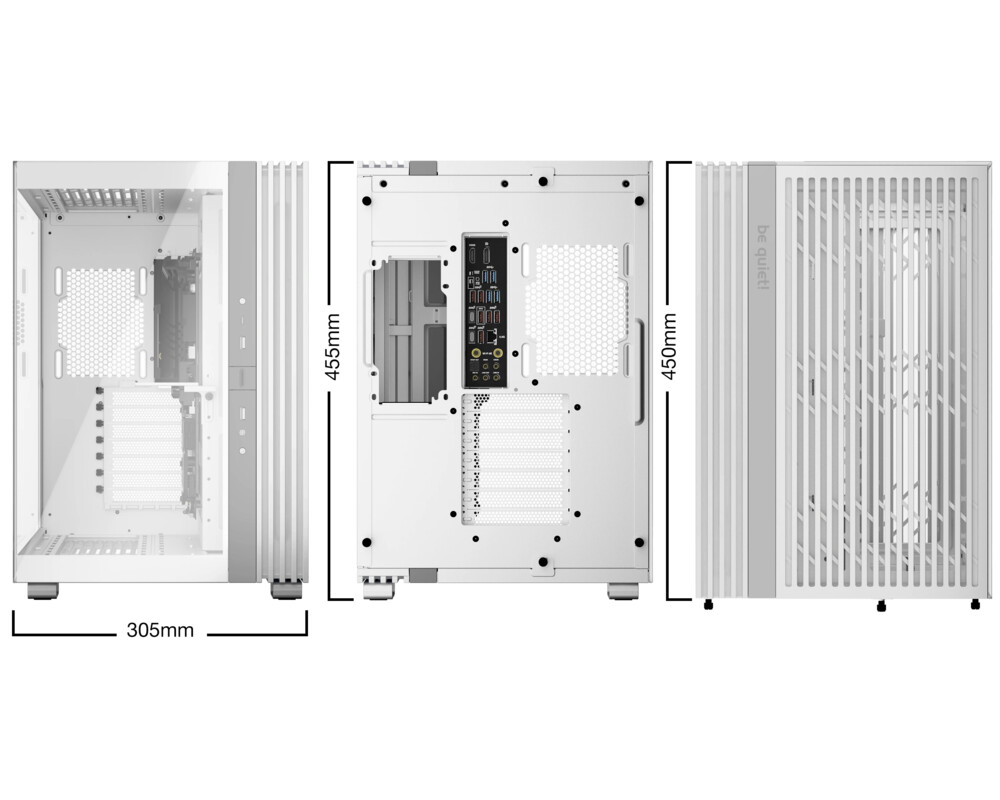 Кутия be quiet! ATX - LIGHT BASE 600 DX White 2