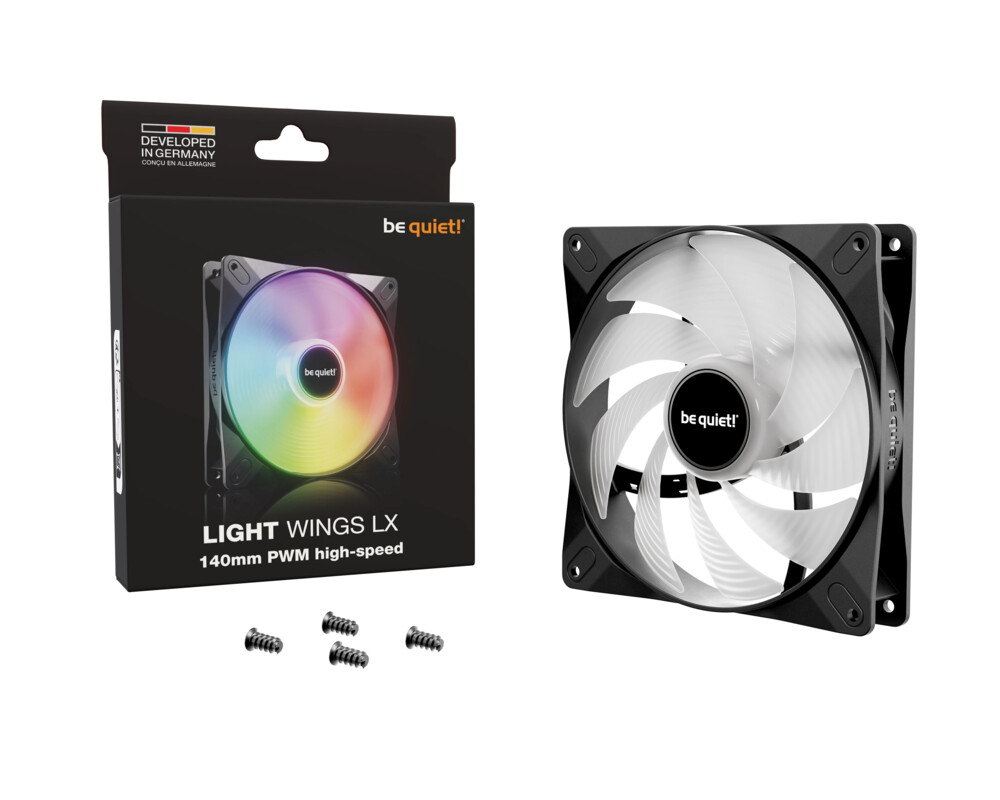 Вентилатор be quiet! 140mm - LIGHT WINGS LX 140mm P... 5
