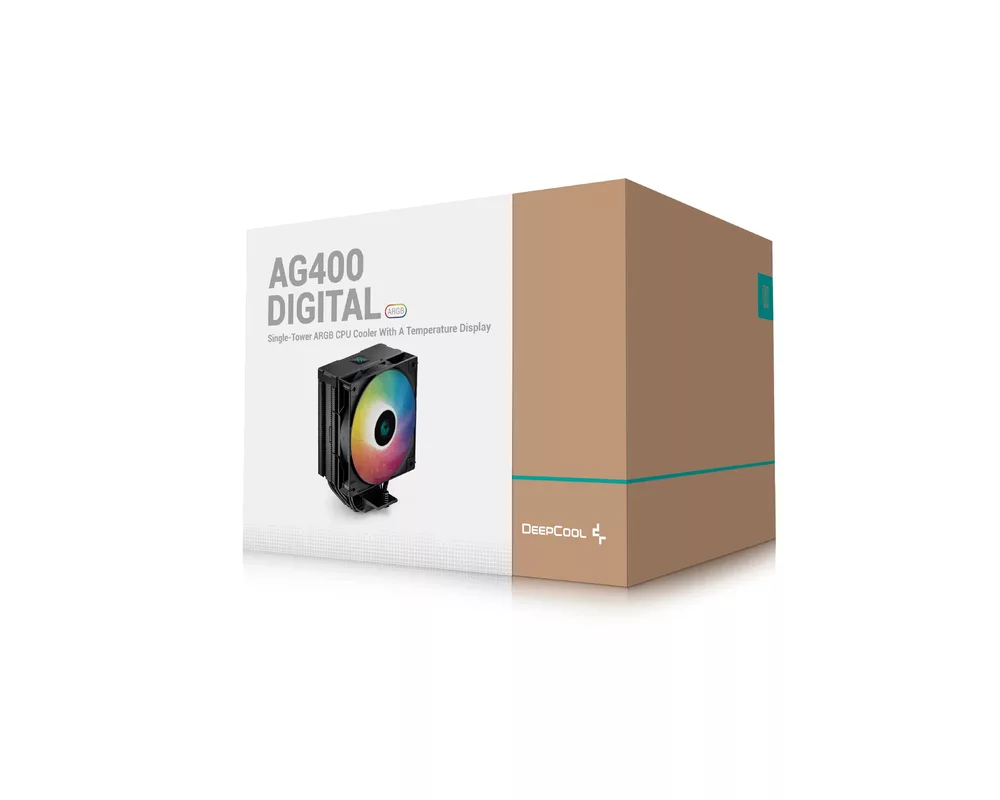 Охладител за процесор DeepCool AG400 DIGITAL - Addressable RGB... 10