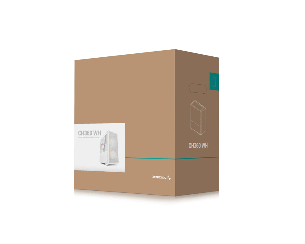 Кутия DeepCool mATX - CH360 WH 15