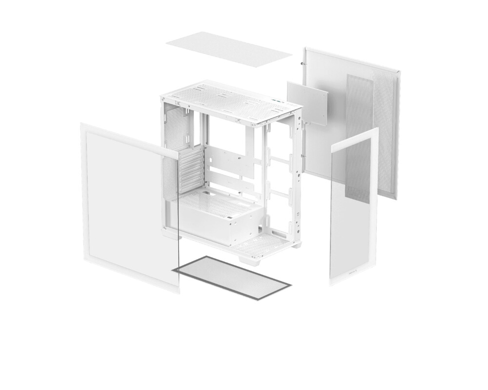 Кутия DeepCool ATX - CG580 WH 10