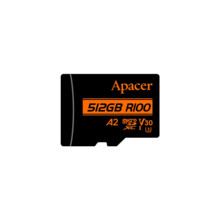  Apacer microSDXC 512GB UHS-I U3 V30 A2 Class 10 783185 AP512GMCSX10U8-R на топ цена - PIC.bg