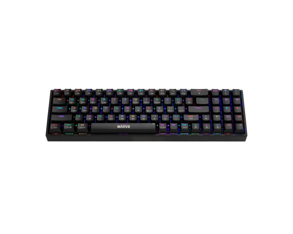 Клавиатура Marvo безжична механична геймърска клавиатура Wireless Gaming Mechanical keyboard Shogo 78W - KG956W - Bluetooth 5.0 3
