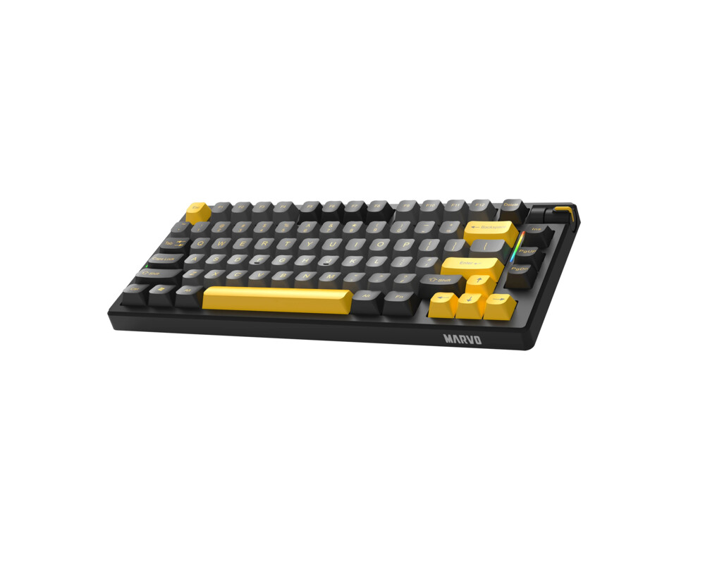 Клавиатура Marvo безжична механична геймърска клавиатура Wireless Gaming Mechanical keyboard Mega 80W - KG958W - Bluetooth 5.0 2