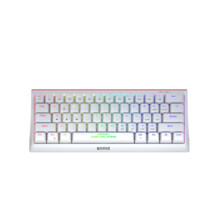  Marvo геймърска клавиатура Gaming Mechanical keyboard 61 keys TKL Hecate 61R WH - KG962G White - RED switches 783360 MARVO-KG962G-WH-R на топ цена - PIC.bg