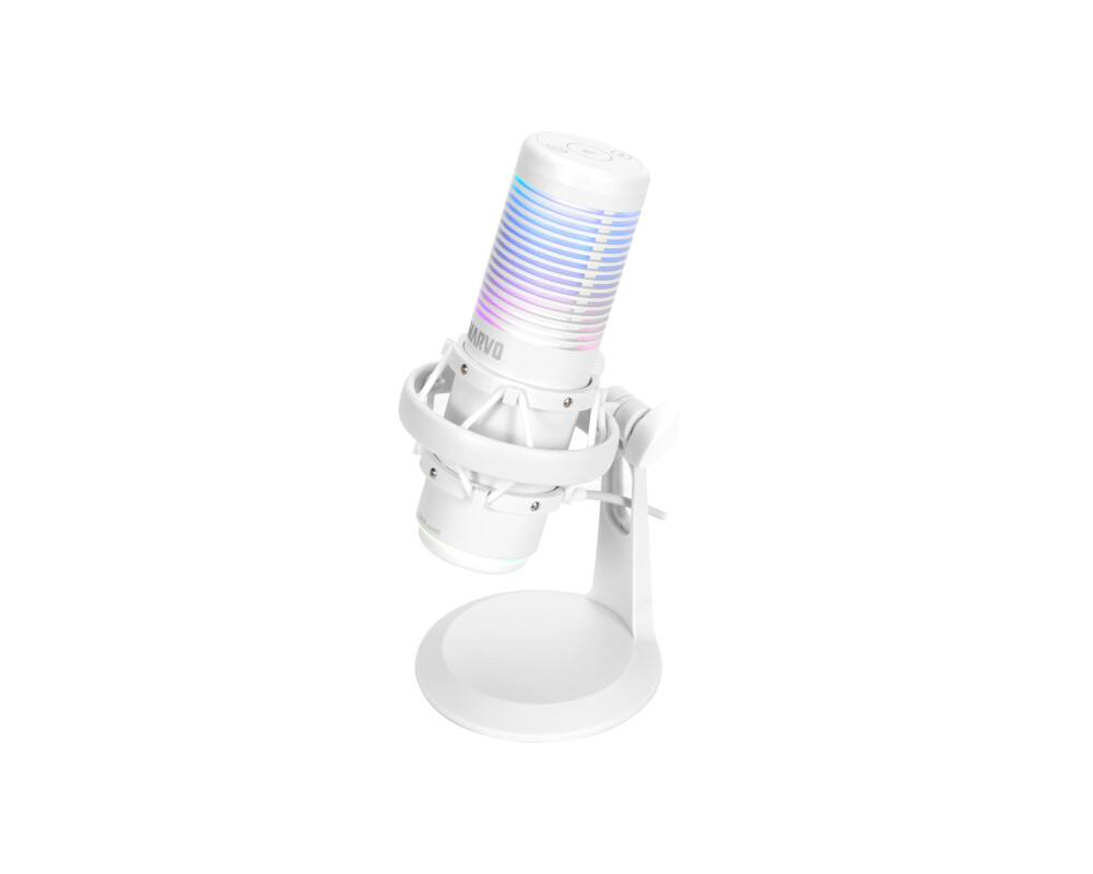 Микрофон Marvo Геймърски Gaming USB Microphone Blast 60 White - MIC-07 WH - USB 2