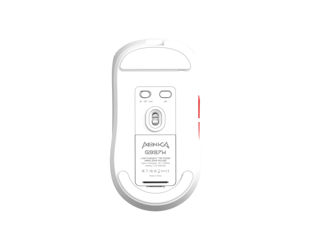 Мишка Marvo безжична Wireless Gaming Mouse Monka Prime G997W - 26000dpi 5