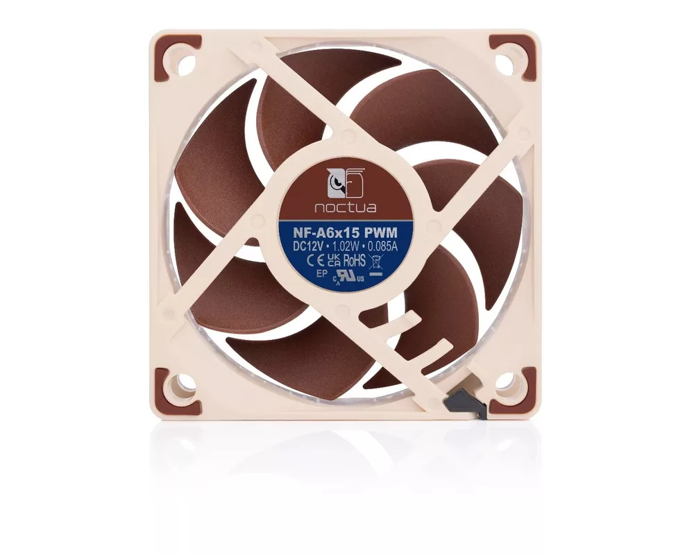 Вентилатор Noctua 60x60x15mm PWM 550-3500rpm NF-A6x... 4