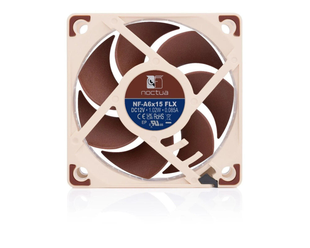 Вентилатор Noctua 60x60x15mm 3500/3050/2250rpm NF-A... 4
