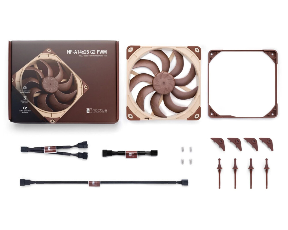 Вентилатор Noctua 140mm - NF-A14x25 G2 PWM 5