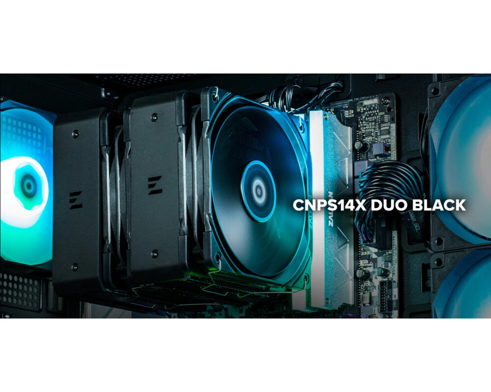 Охладител за процесор Zalman CNPS14X DUO Black - Dual-Tower -... 16