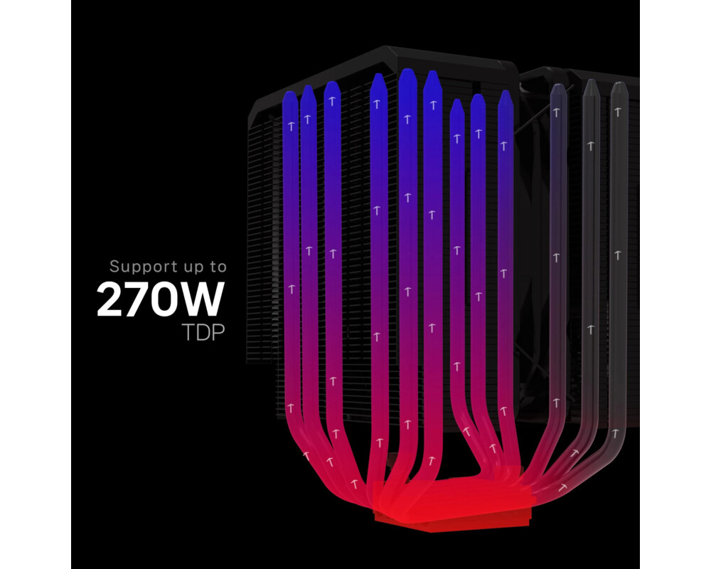 Охладител за процесор Zalman CNPS14X DUO Black - Dual-Tower -... 15