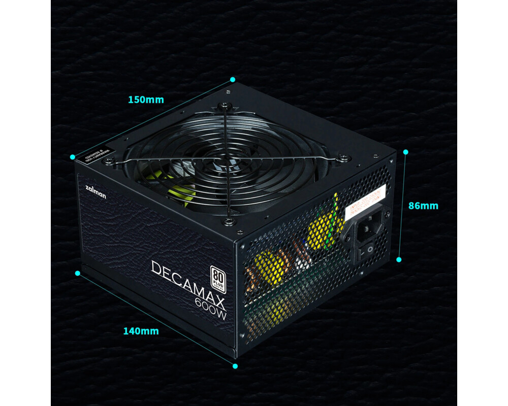 Захранване Zalman DecaMax 600W 80+ ZM600-LX3 12