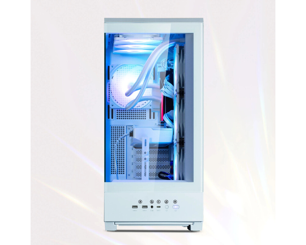 Кутия Zalman ATX - P50 DS White - Digital Display 23