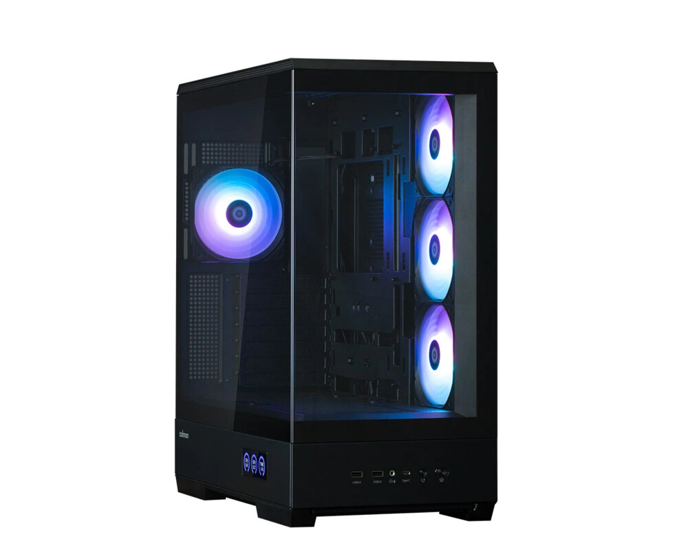 Кутия Zalman ATX - P50 DS Black - Digital Display 6