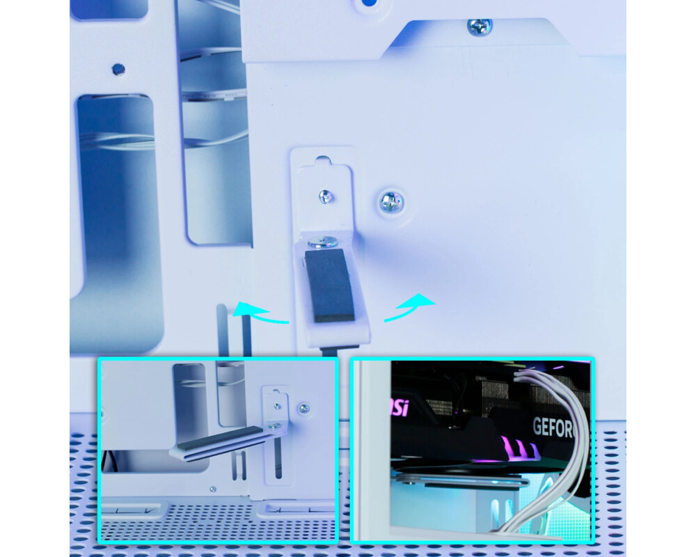 Кутия Zalman mATX - P30 AIR White 15