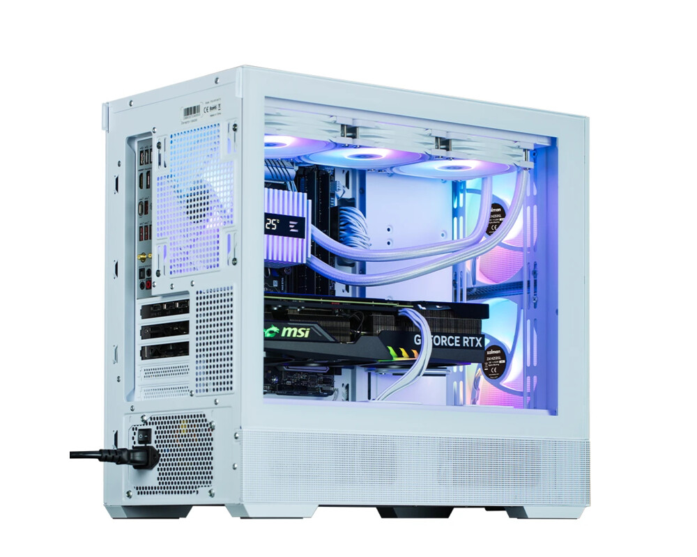 Кутия Zalman mATX - P30 AIR White 4