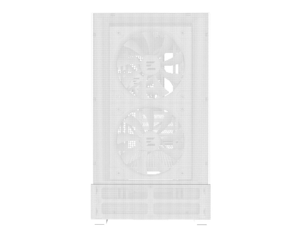 Кутия Zalman mATX - P30 AIR White 12
