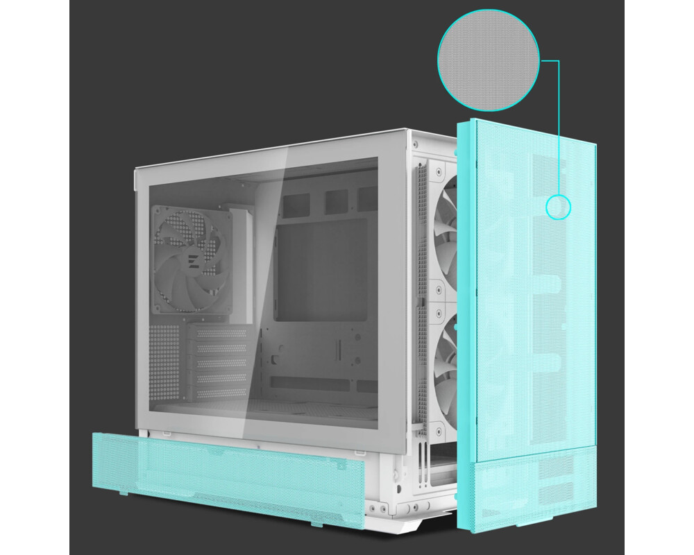 Кутия Zalman mATX - P30 AIR White 20