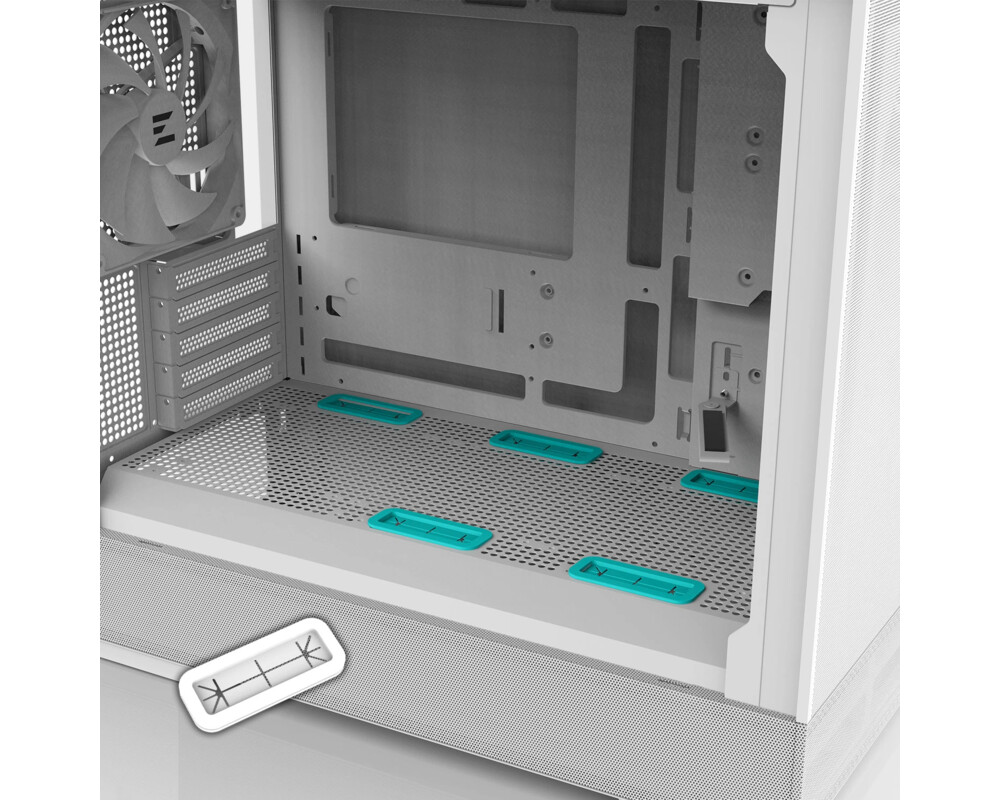 Кутия Zalman mATX - P30 AIR White 18