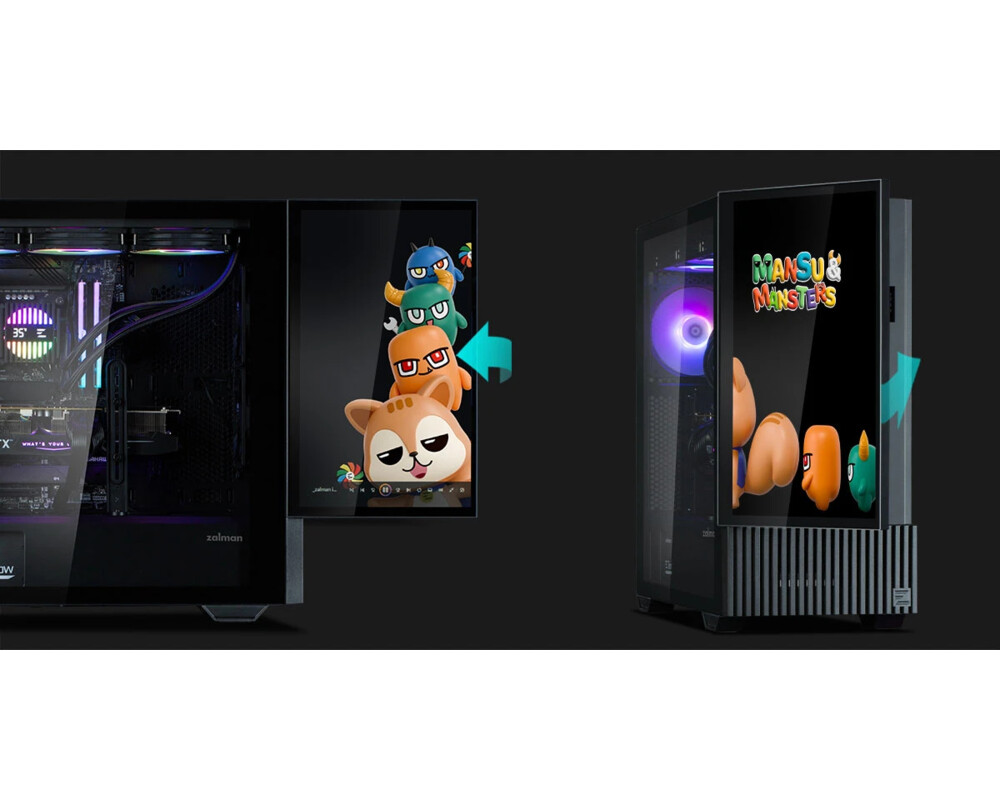 Кутия Zalman ATX - Z10 DS - 15.6 inch Full HD... 26