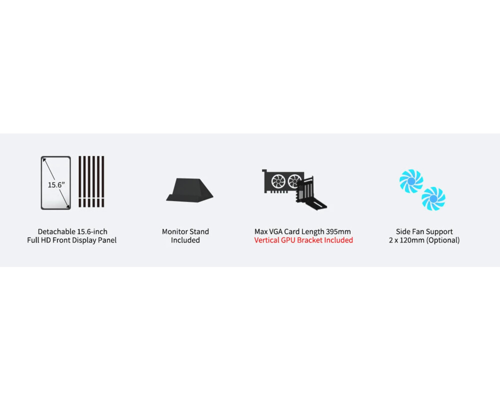 Кутия Zalman ATX - Z10 DS - 15.6 inch Full HD... 27