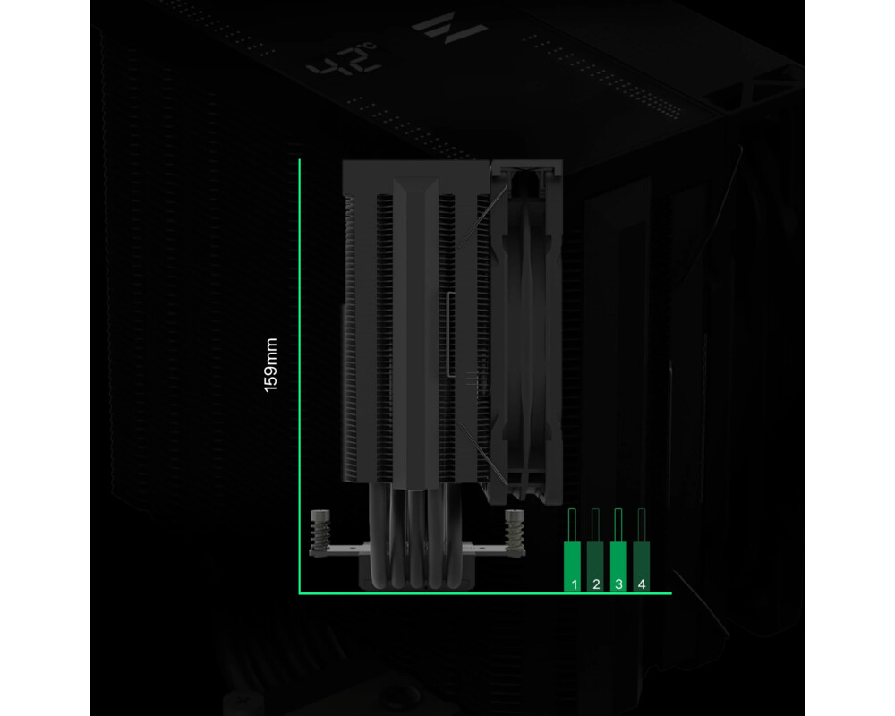 Охладител за процесор Zalman CNPS13X DS - LGA1700/AM5 9
