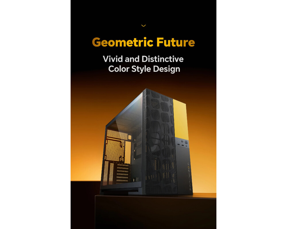 Кутия Geometric Future EATX - Model 5 Vent Bla... 28