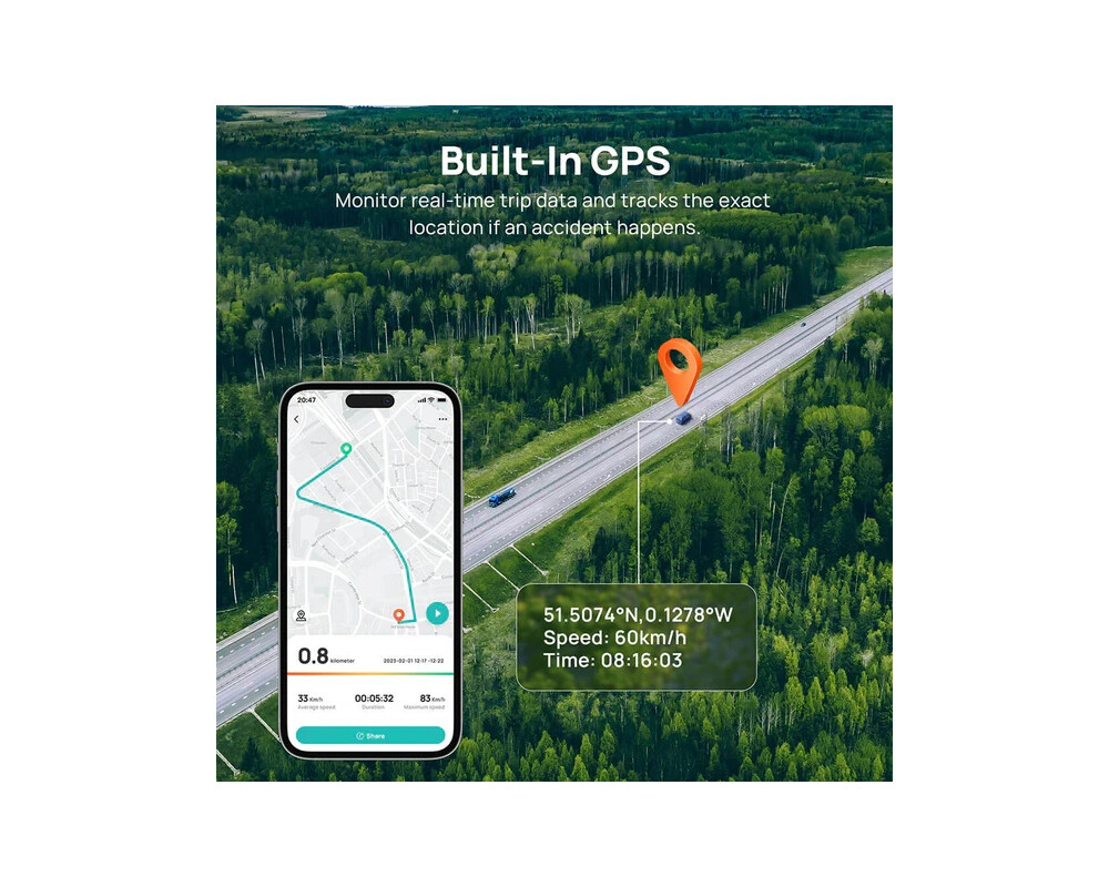 Видеорегистратор 70mai Dash Cam HDR Set A510-1 9