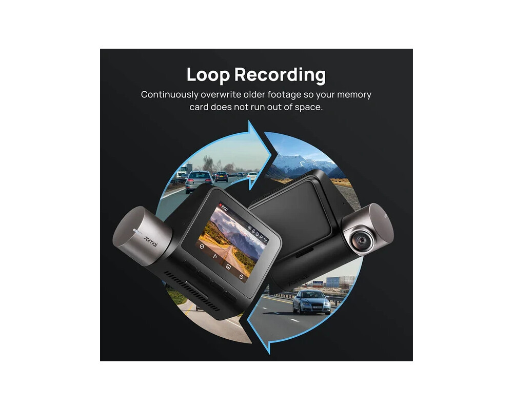 Видеорегистратор 70mai Dash Cam HDR Set A510-1 10