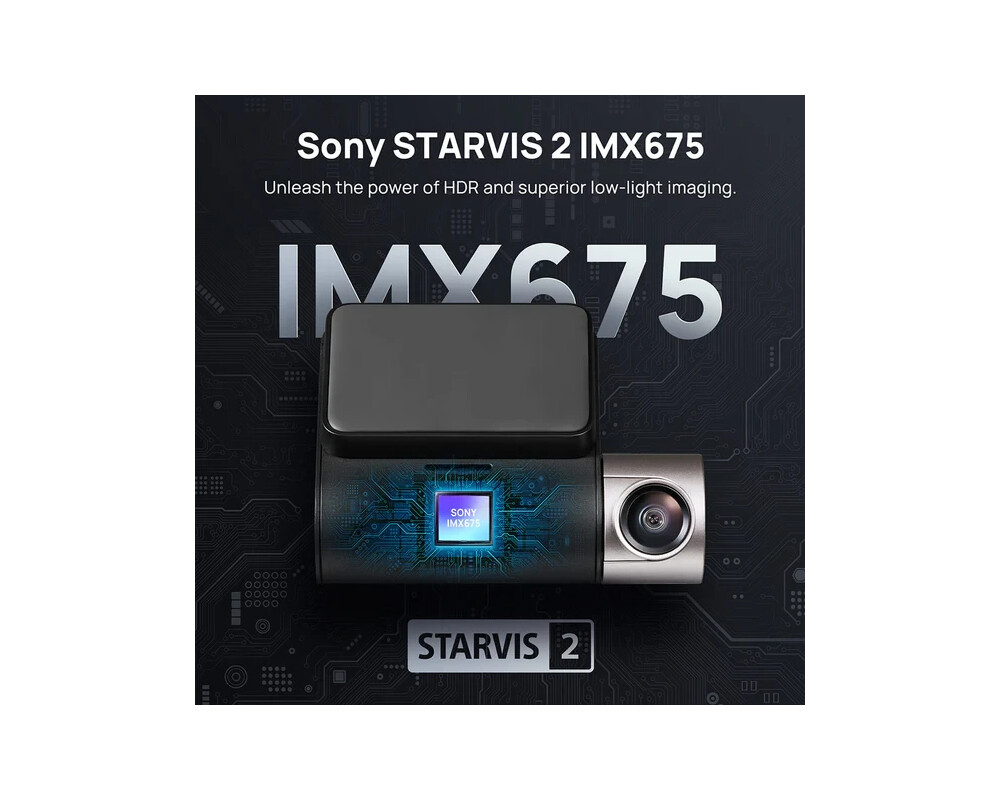 Видеорегистратор 70mai Dash Cam HDR A510 12