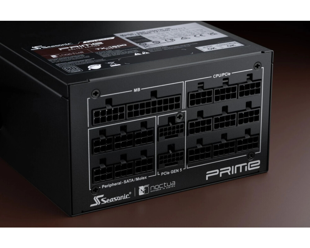 Захранване Seasonic ATX 3.1 1600W Titanium PCIe Gen... 17