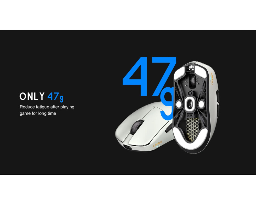 Мишка Lamzu професионална MAYA X 8K - Black 12