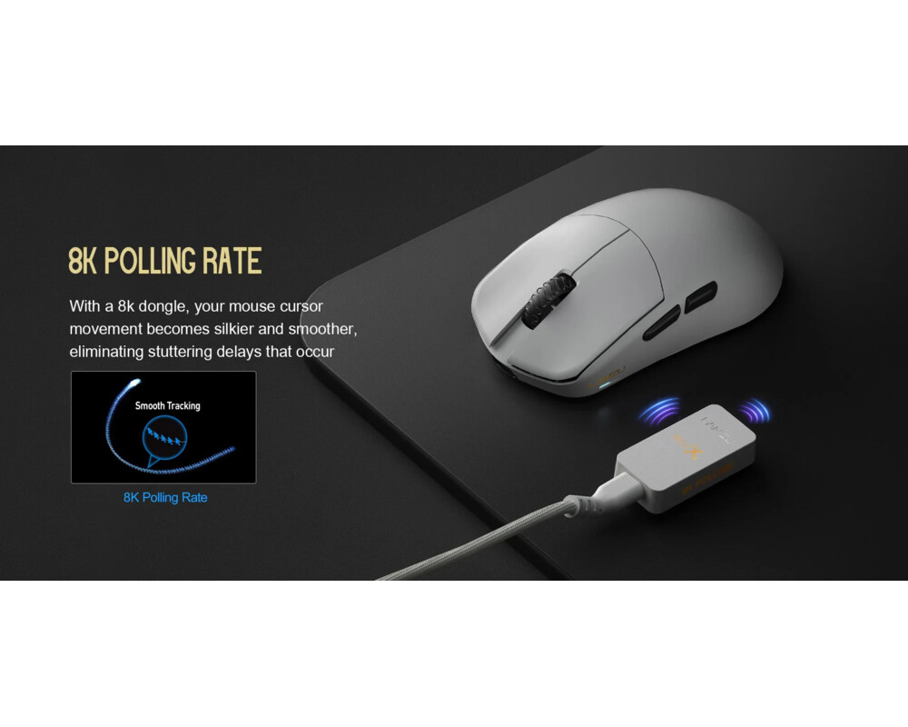 Мишка Lamzu професионална MAYA X 8K - Black 7