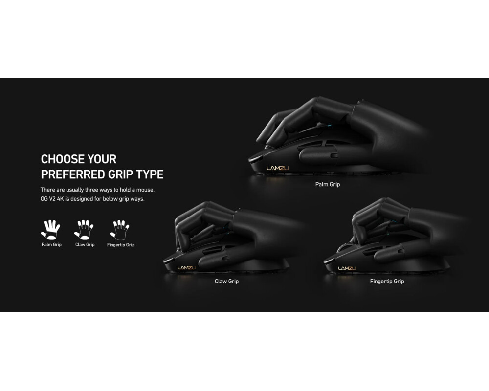 Мишка Lamzu професионална ATLANTIS OG V2 4K -... 12