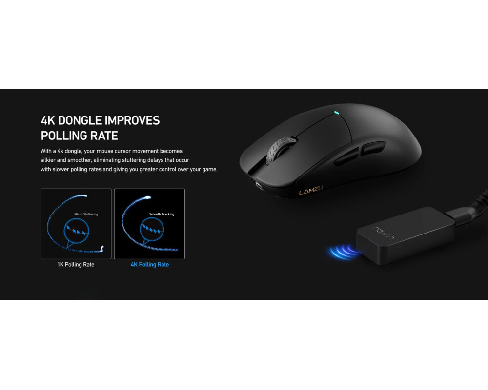 Мишка Lamzu професионална ATLANTIS OG V2 4K -... 9