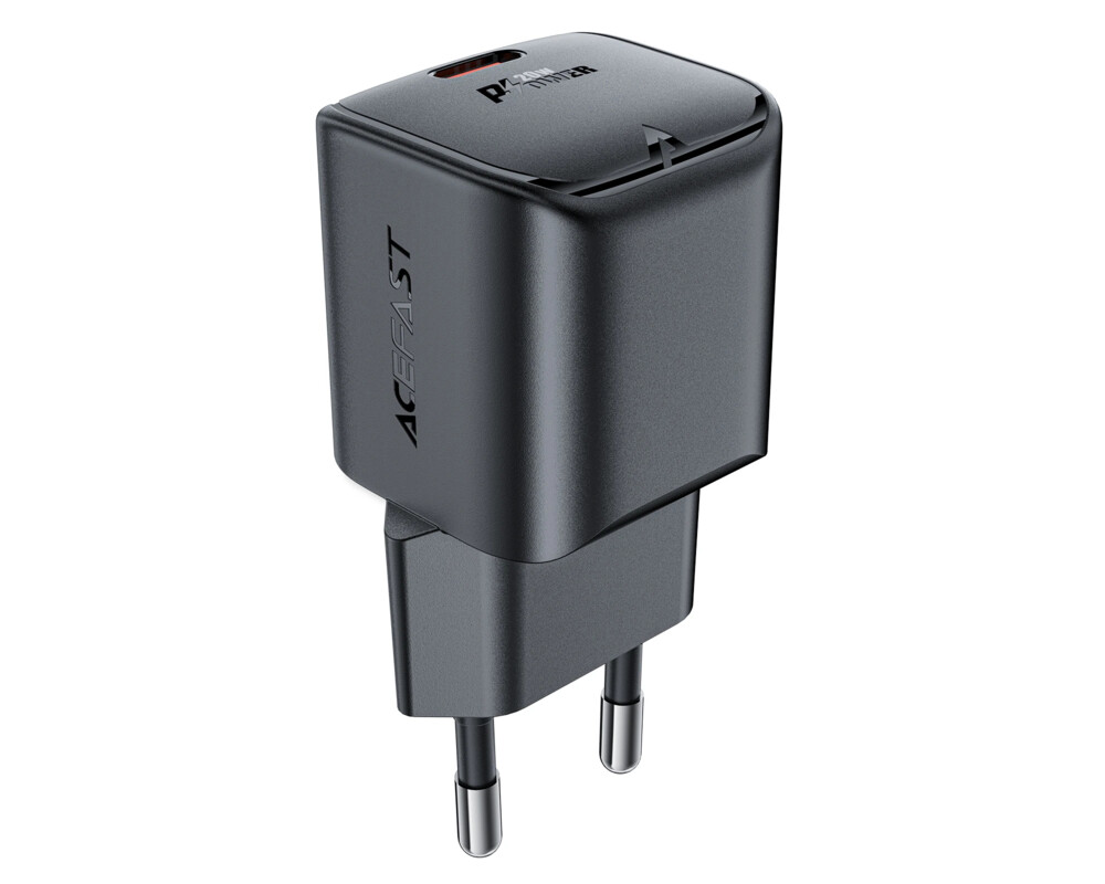Зарядно Acefast Универсално за стена Charger Wall GaN PD20W - A73 Mini - USB-C x 1 3