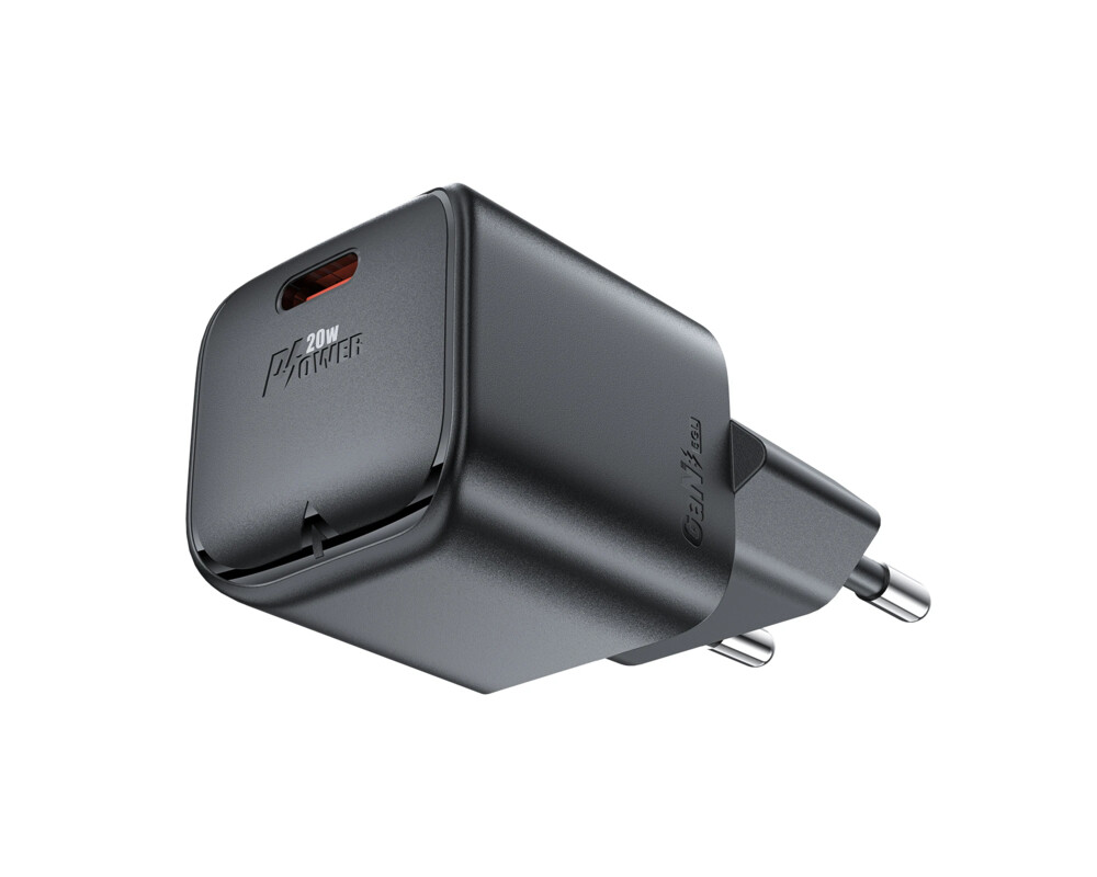Зарядно Acefast Универсално за стена Charger Wall GaN PD20W - A73 Mini - USB-C x 1 5