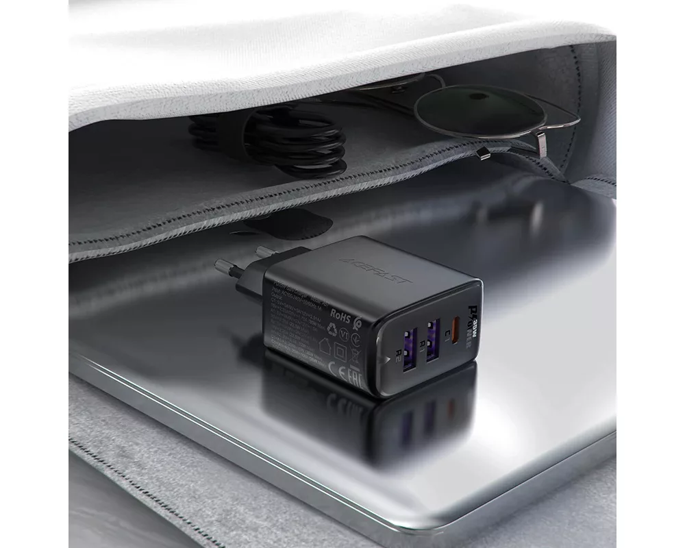 Зарядно Acefast Универсално за стена Charger Wall GaN PD 35W - A57 - USB-C x 1 6