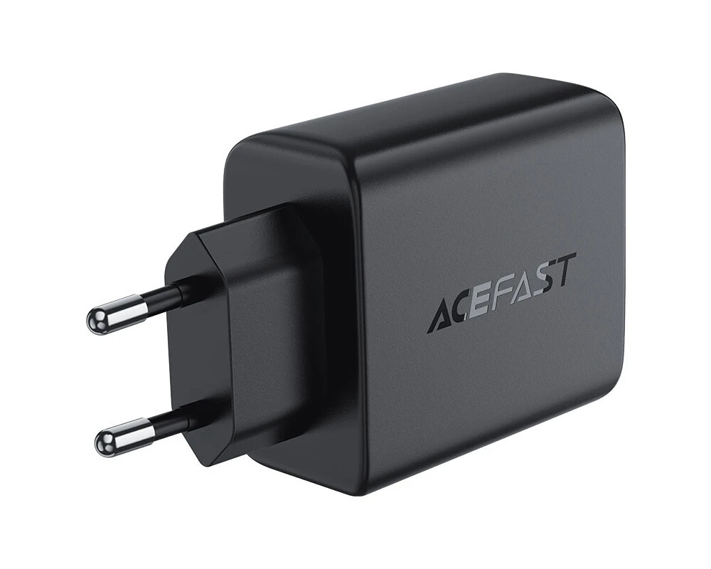 Зарядно Acefast Универсално за стена Charger Wall GaN PD45W - A61 - USB-C x 2 3