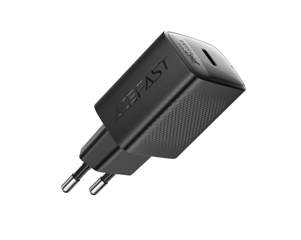 Зарядно Acefast Универсално за стена Charger Wall GaN PD25W - A104 - USB-C x 1 3