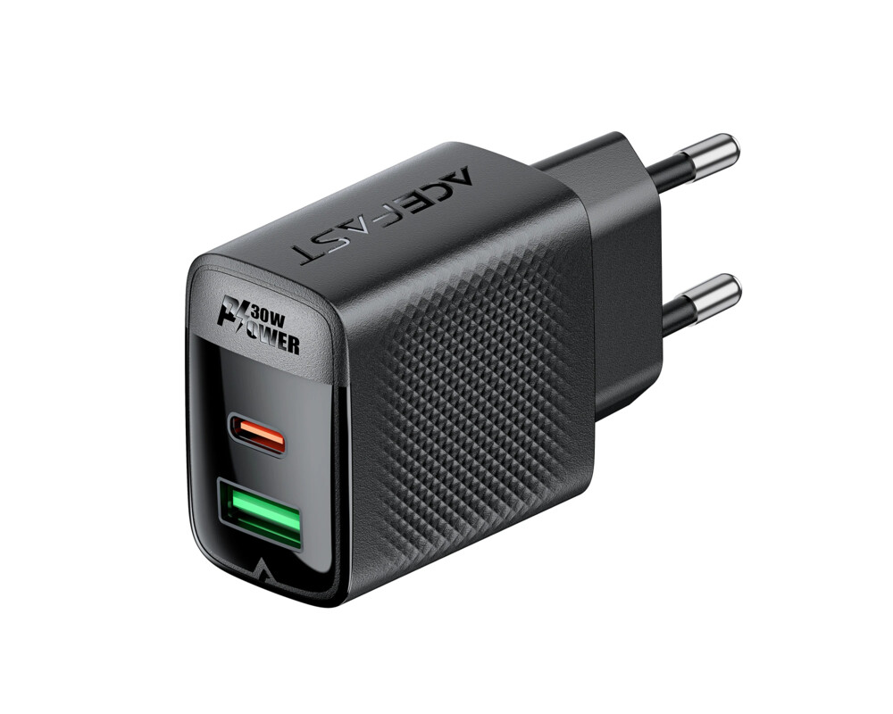 Зарядно Acefast Универсално за стена Charger Wall GaN PD 30W - A98 - USB-C x 1 2