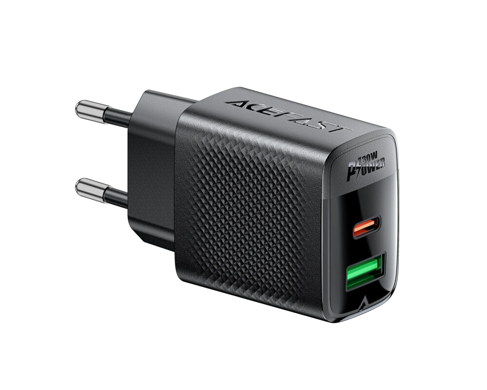 Зарядно Acefast Универсално за стена Charger Wall GaN PD 30W - A98 - USB-C x 1 3
