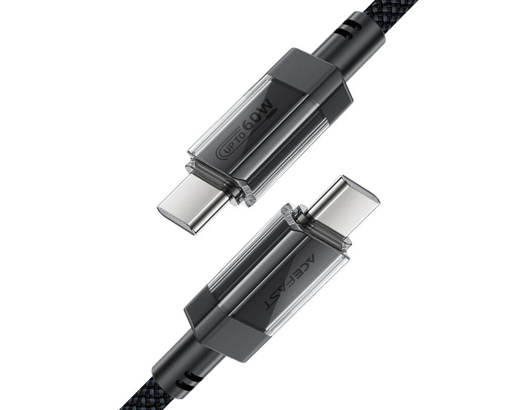 Кабел Acefast Кабел USB-C to USB-C Cable 60W S... 2
