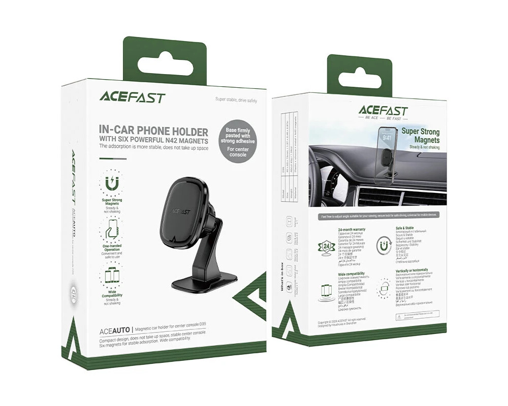 Стойка Acefast магнитна Magnetic Car Phone Hold... 7