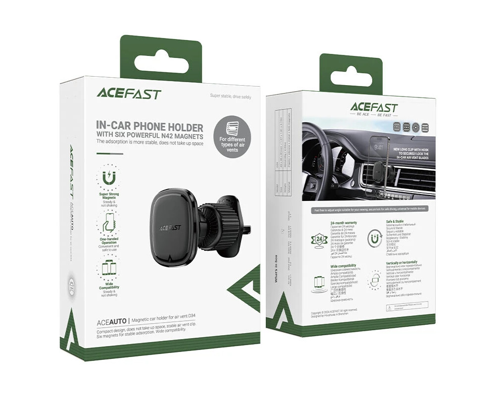 Стойка Acefast Car phone holder - for outlet 8