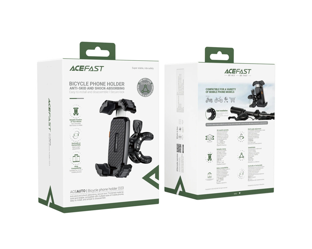 Стойка Acefast Стойка за телефон за колело Bicycle phone holder - Anti-skid 8